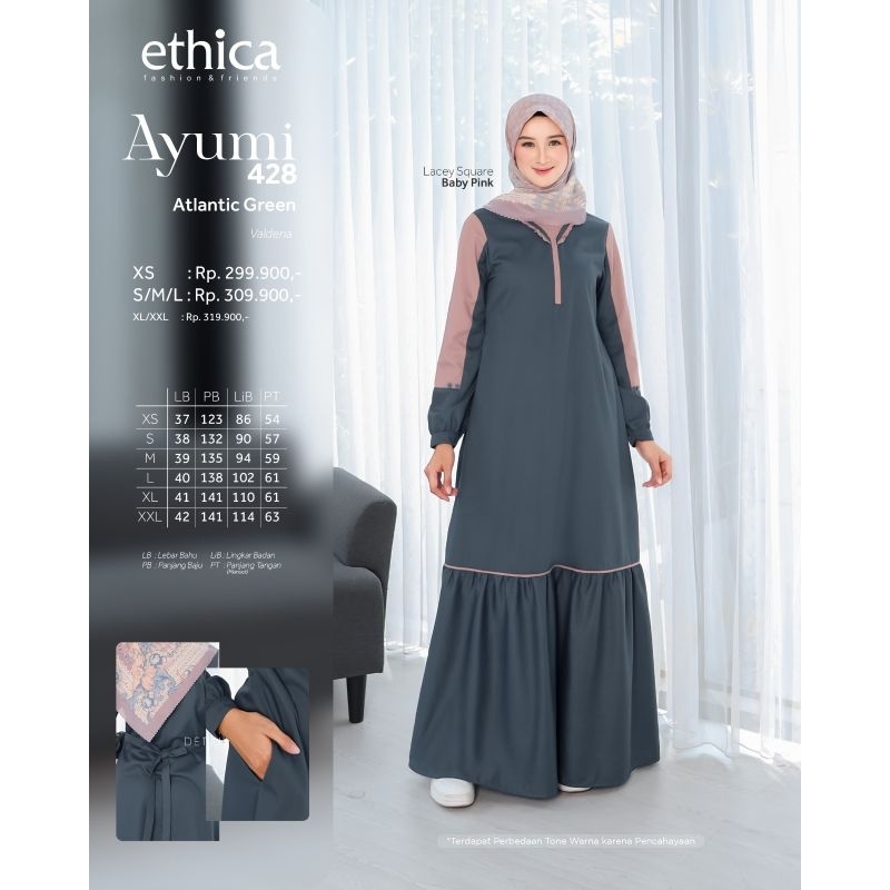 AYUMI 428 GAMIS ETHICA TERBARU