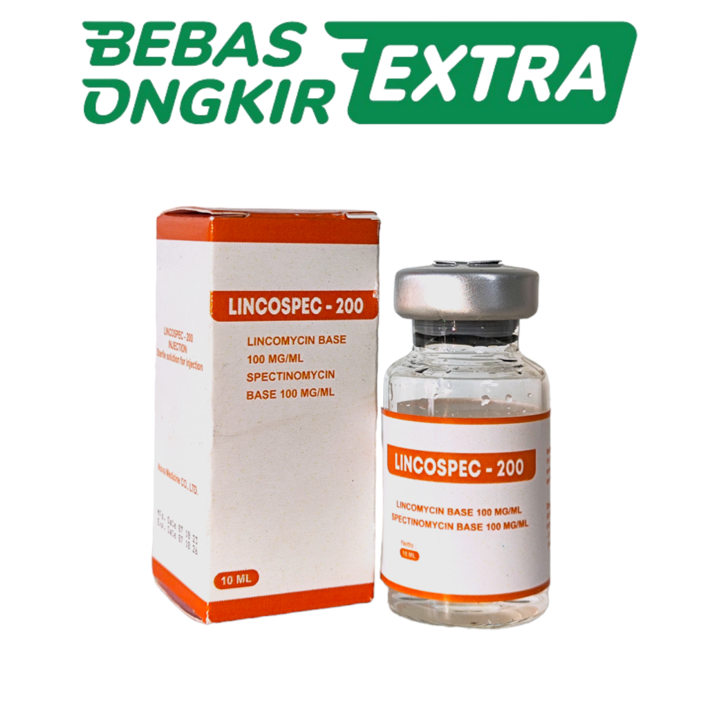 Lincospec 200 ( 10 ml )+ spuit 1 ml
