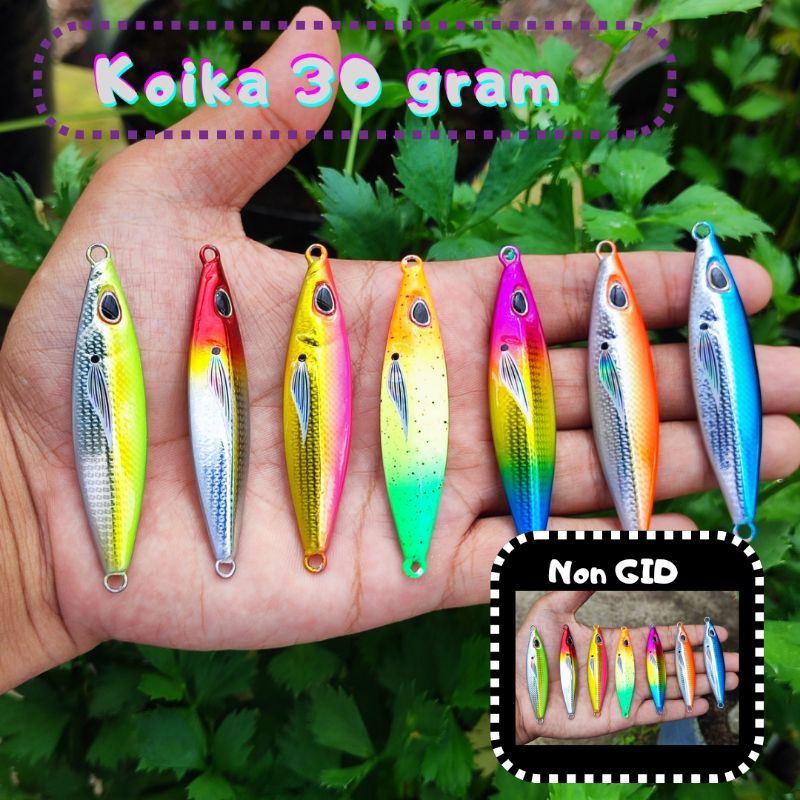 METAL JIG KOIKA 30 GRAM NON GID