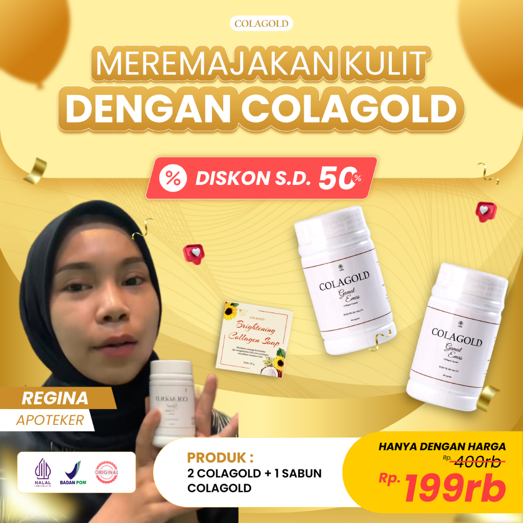 Colagold Collagen Collagen Capsule Bpom Collagen Colagold Gamat Emas Colla Gold Collagen Original D 