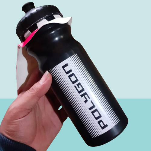 BOTOL MINUM SEPEDA POLYGON LIVE 580 ML / Bidon Botol Tempat Wadah Air Minum Sepeda Polygon 580 mL Hi