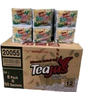 

Teh Tea Jus Gula Batu Isi 1 Pak (6RCG)