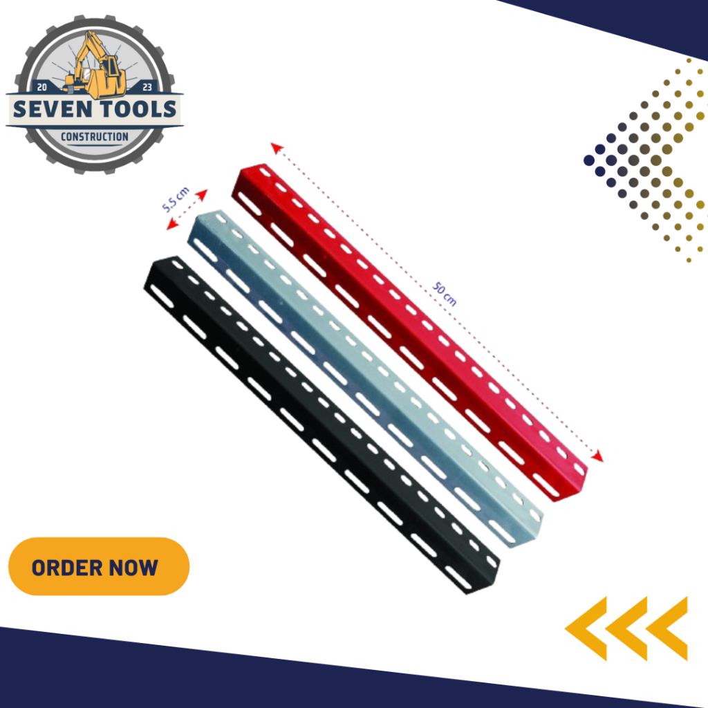 [ST] Rak Besi Siku Lubang Serbaguna 50 Cm / Besi Siku