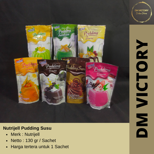 

Nutrijell Puding Susu 130 gr / Nutrijell Serbuk PUDDING SUSU