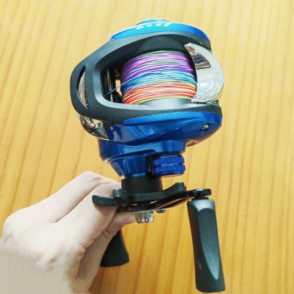 Reel BC Reel Pancing Laut 18+1bb 8.1:1 Reel Baitcasting Reel Pancing BC Logam