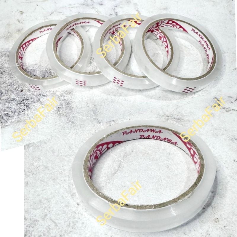 

Isolasi 1/2 Inch x 65 Yards Pandawa Eco / Solatip / Solasi 12mm