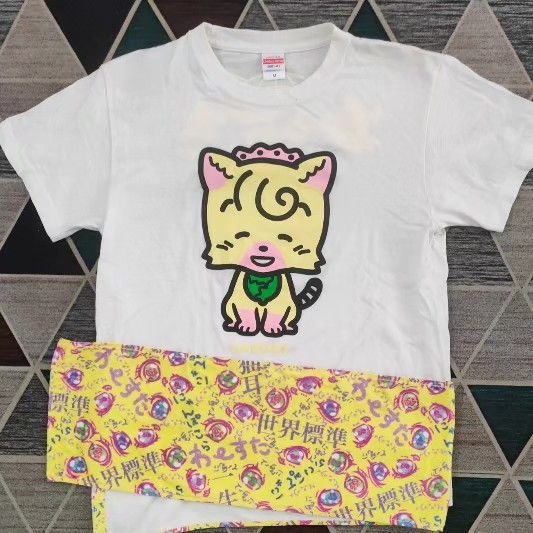 The World Standard Wasuta Hazuki T-Shirt + Towel Kaos Idol Jepang