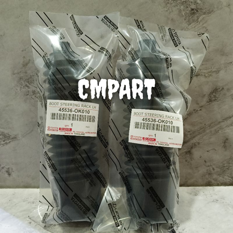 BOOT STEERING RACK LH KARET BOOT STEERING RACK KIRI TOYOTA INNOVA HILUX FORTUNER
