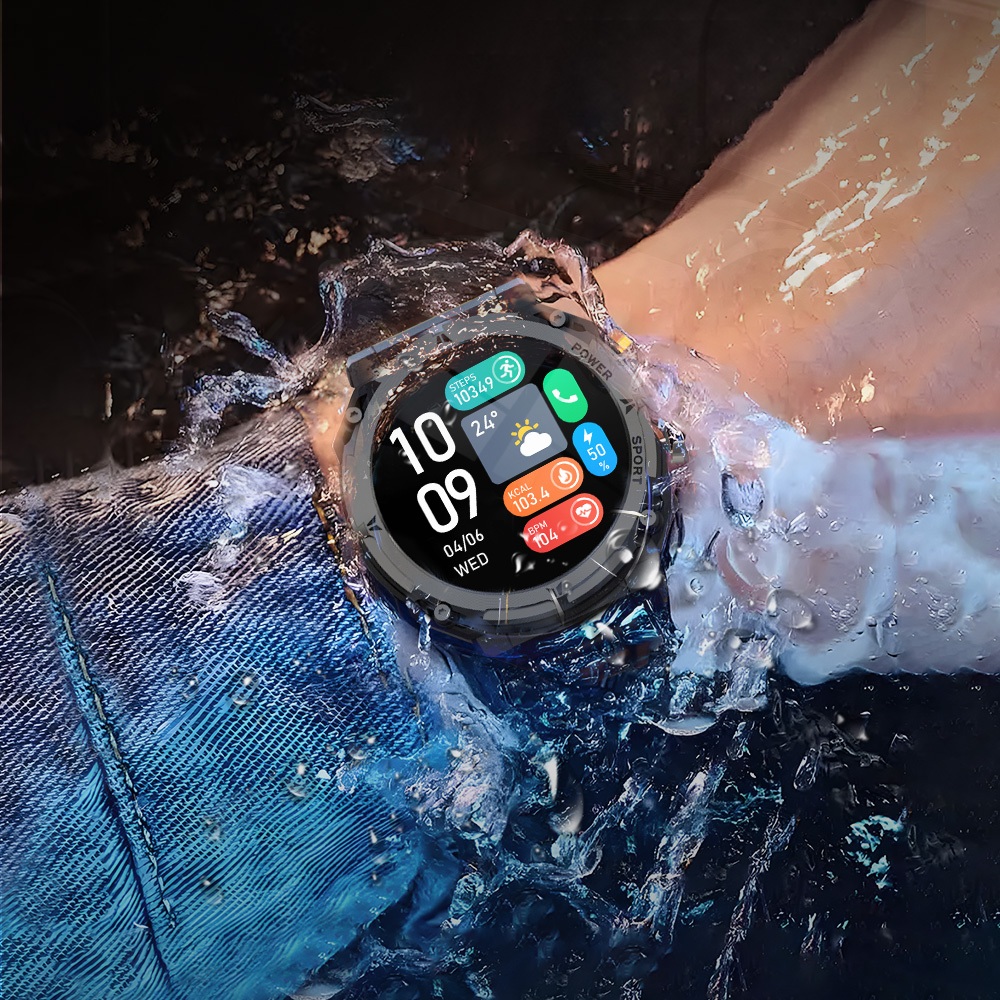 Skmei jam tangan smartwatch pria original 100 jam outdoor anti air 1atm for android ios