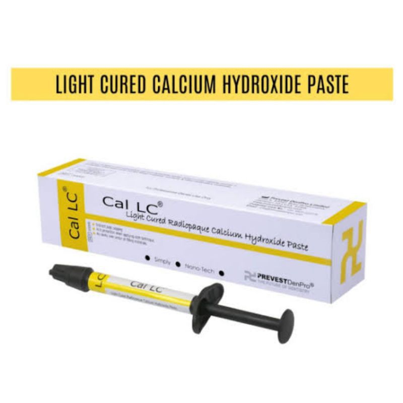Cal LC Kalsium Hidroksida Sinar CaOH Light Curing Liner Pulp Capping/ Cal Lc Pulp X