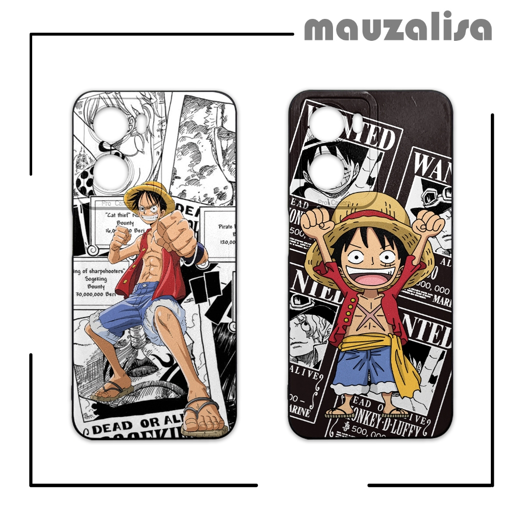 Case Hp Oppo A57 2022 A77s A77 Motif Anime - Casing Model One Piece - Softcase Karakter Pro Camera