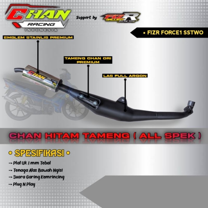 Knalpot racing garing kemrincing all semua by chan racing muffler