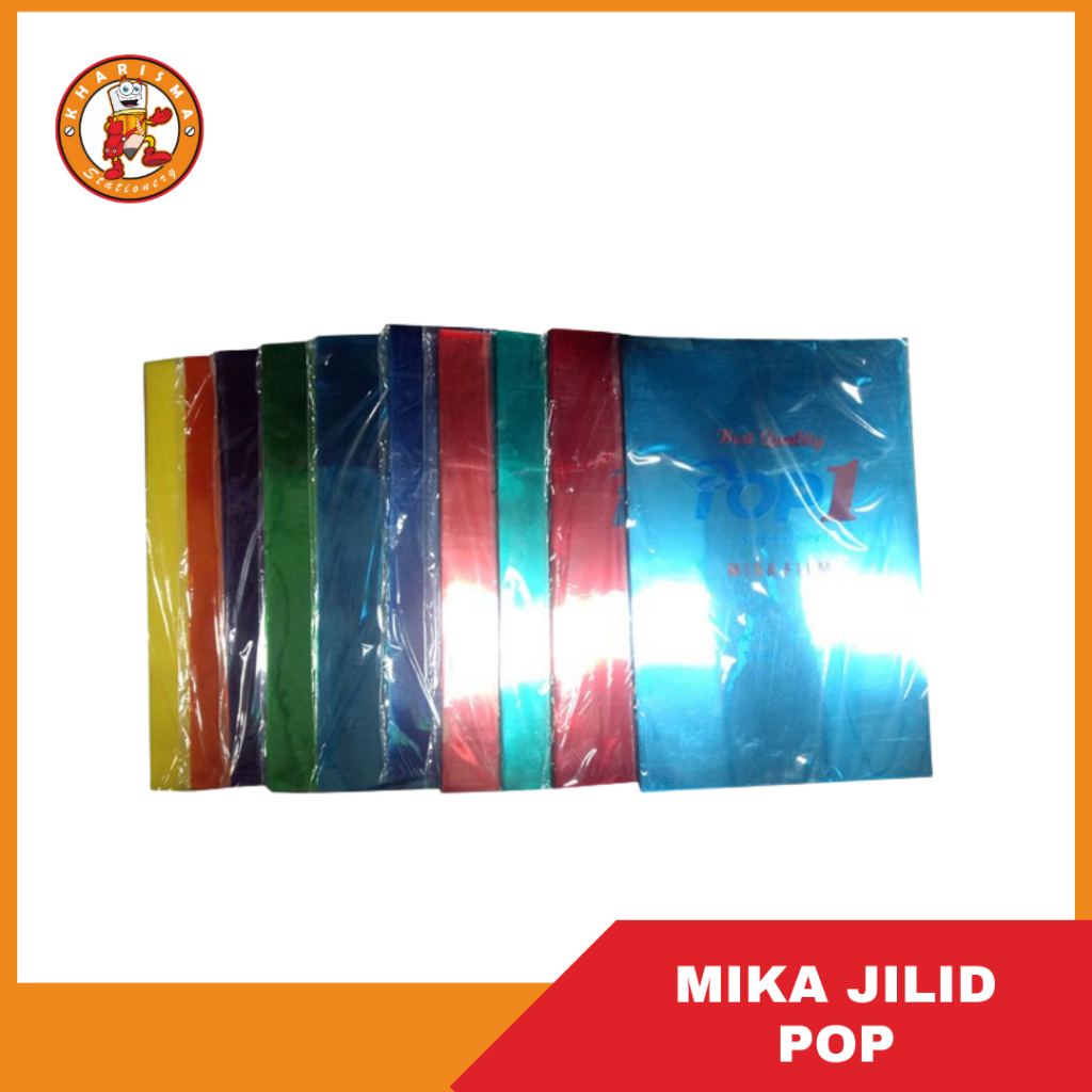

PLASTIK MIKA JILID BENING / WARNA POP 1 MURAH