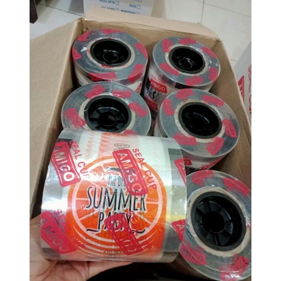 

modelTipe RAL070 Plastik Lid Cup Sealer isi 2.000 lembar