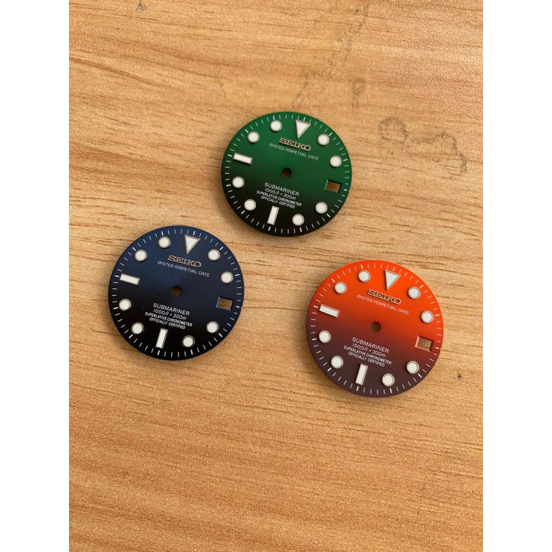 Plat dial jam tangan seiko 28,5mm oyster perpetual date