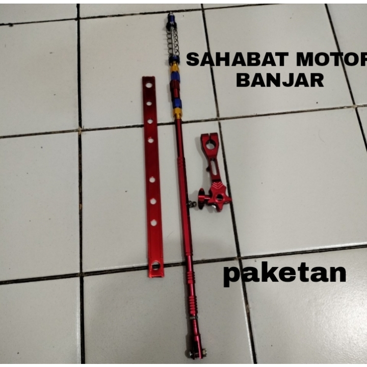 PAKET HEMAT panel L + Tiang rem + paha rem belakang tromol variasi bahan CNC khusus untuk rem belaka