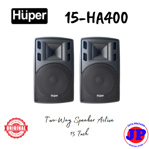 Huper 15HA400 15-HA400 Speaker Aktif 15 Inch Original HA400 HA-400