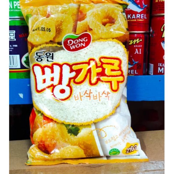 

Diskon Promo Tepung roti Dong-won / Tepung roti Korea/ tepung Panir / Tepung tempura