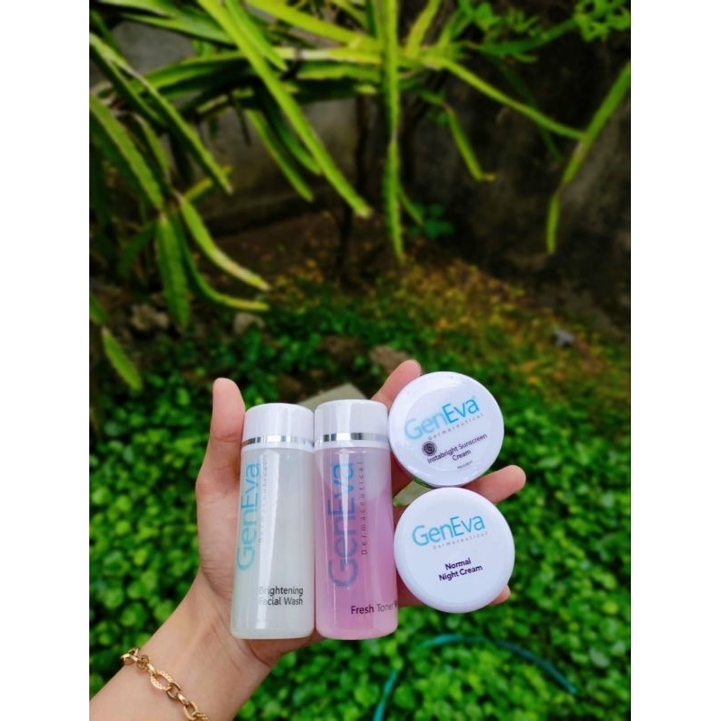 GenEva SKINCARE paket Normal whitening