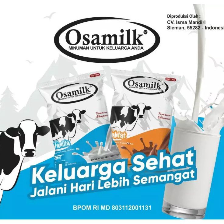 

TIPE SHJ939 Susu Osamilk Susu Penggemuk badan 500gr