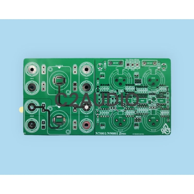 pcb input balance 4ch cocok untuk box power 2U,3U ,CA 18,N9001,P7001,N7001,P9001,PCX,Ca28
