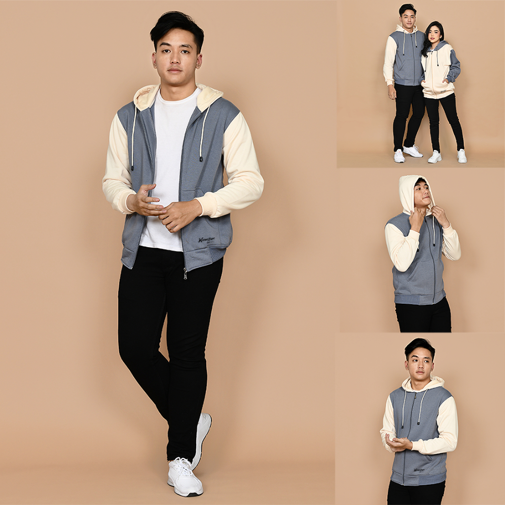 Hoodie Pria Resleting  Polos Jumbo Jacket zipper hoodie polos Cewek Unisex