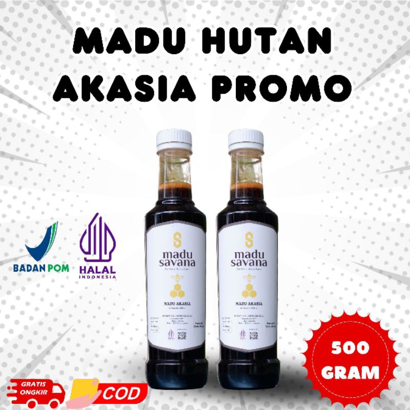 

Madu Savana Nectar Akasia Pure Beli 1 Gratis 1