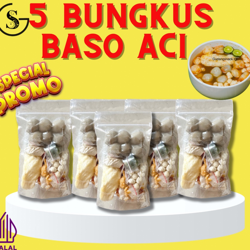 

Kode FPE995 5 BUNGKUS BASO ACI INSTAN ORIGINAL
