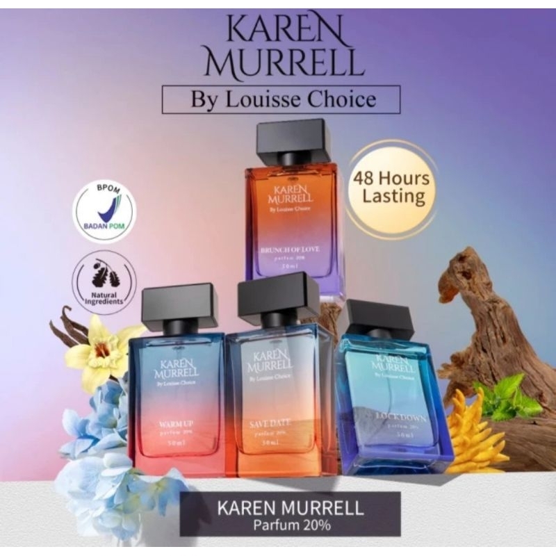 Louisse Choice Karen Murrell (Bibit Parfum 20% 50ml 48 Hours Lasting) Original.