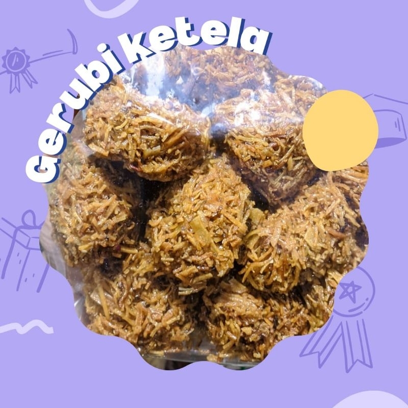 

gerubi ketela manis gula asli 250gr