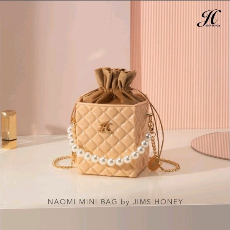 jims honey naomi bag apricot