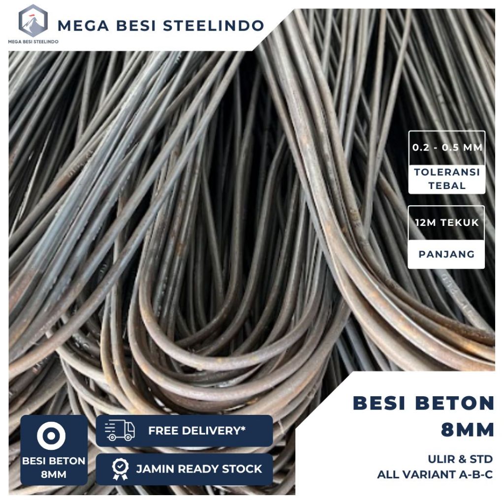 Besi Beton 8mm