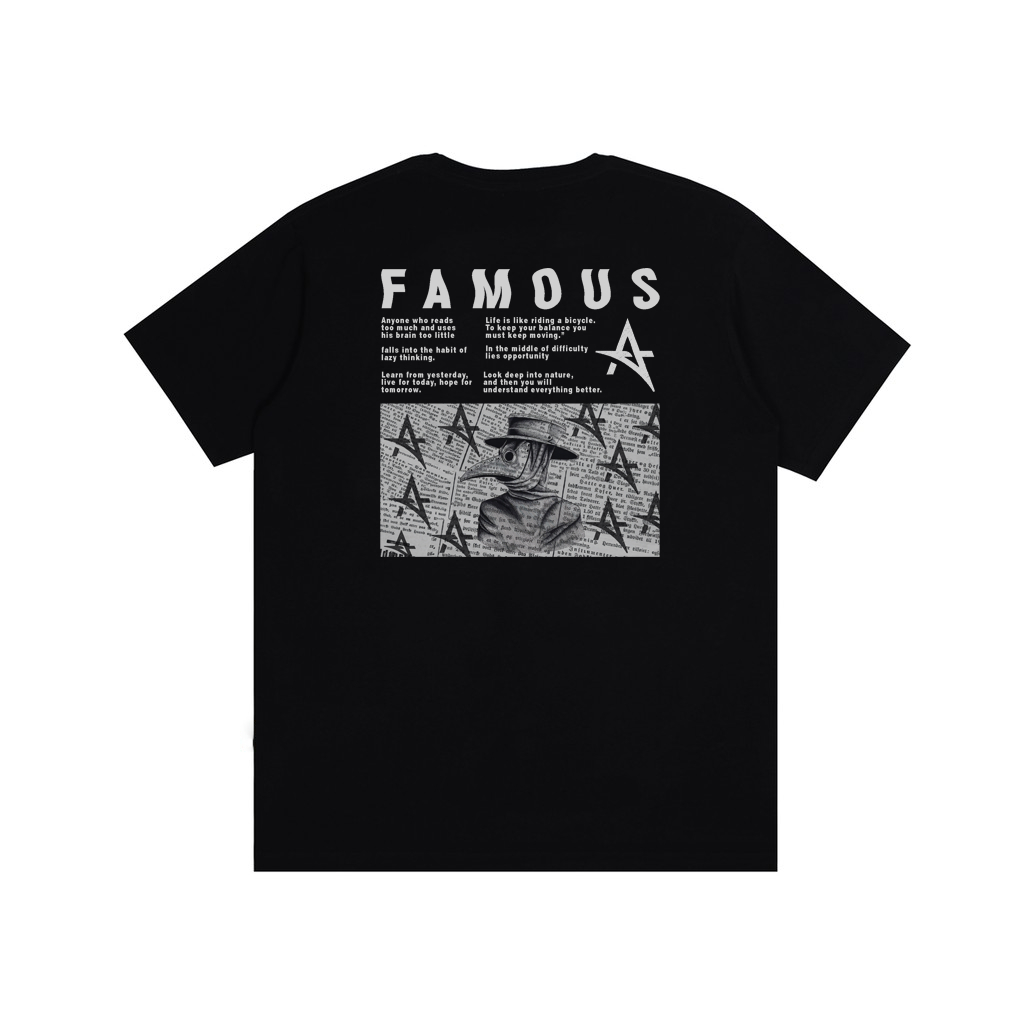 Ashall Tshirt Famous Black
