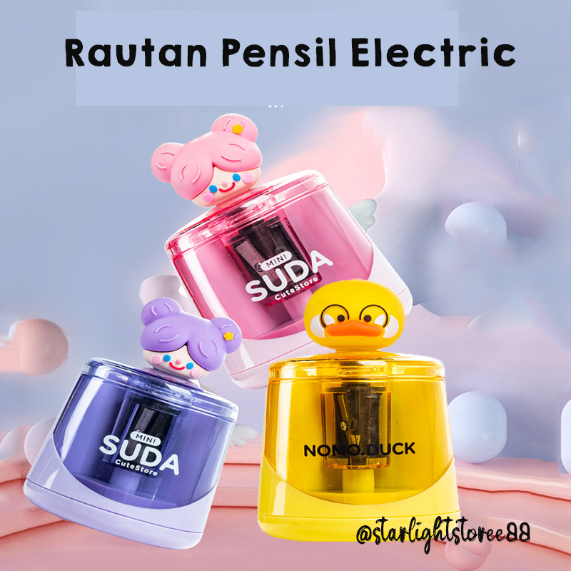 

[STR88] Rautan Pensil Electric Kartun/ Electric Pensil Sharperner