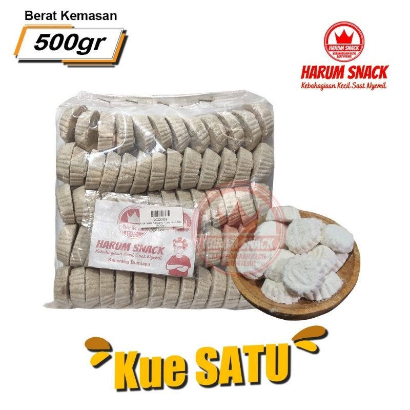 

KUE SATU KACANG HIJAU 500 Gram [Harum Snack Official]