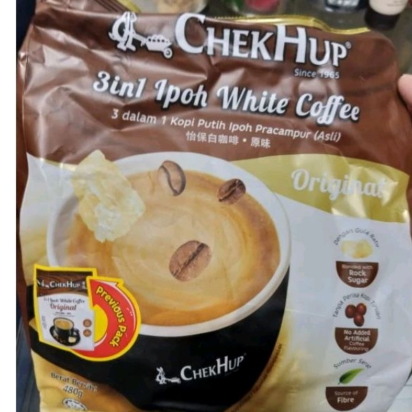 

Chekhup white coffee original 3in1 Malaysia