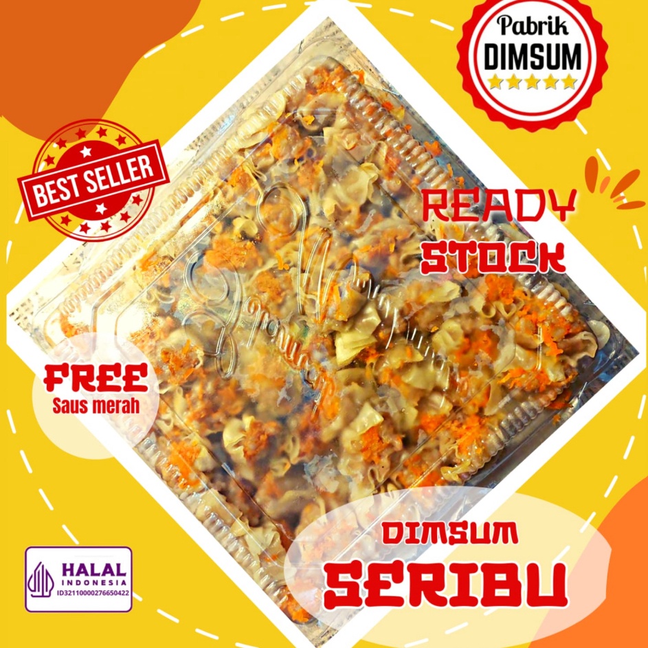 

TIPE MPC368 Dimsum Seribu Hemat 1 pack isi 100 Pcs