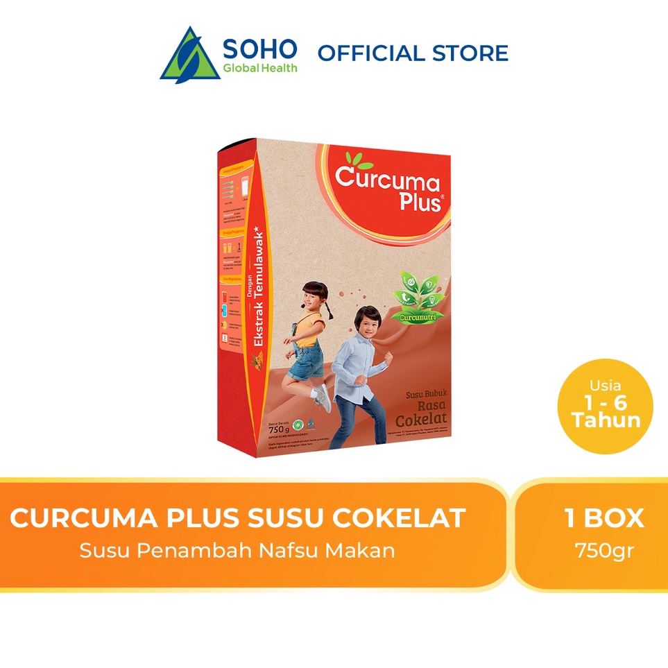 

Ready Curcuma Plus Susu Bubuk Ekstrak Temulawak Coklat 750gr