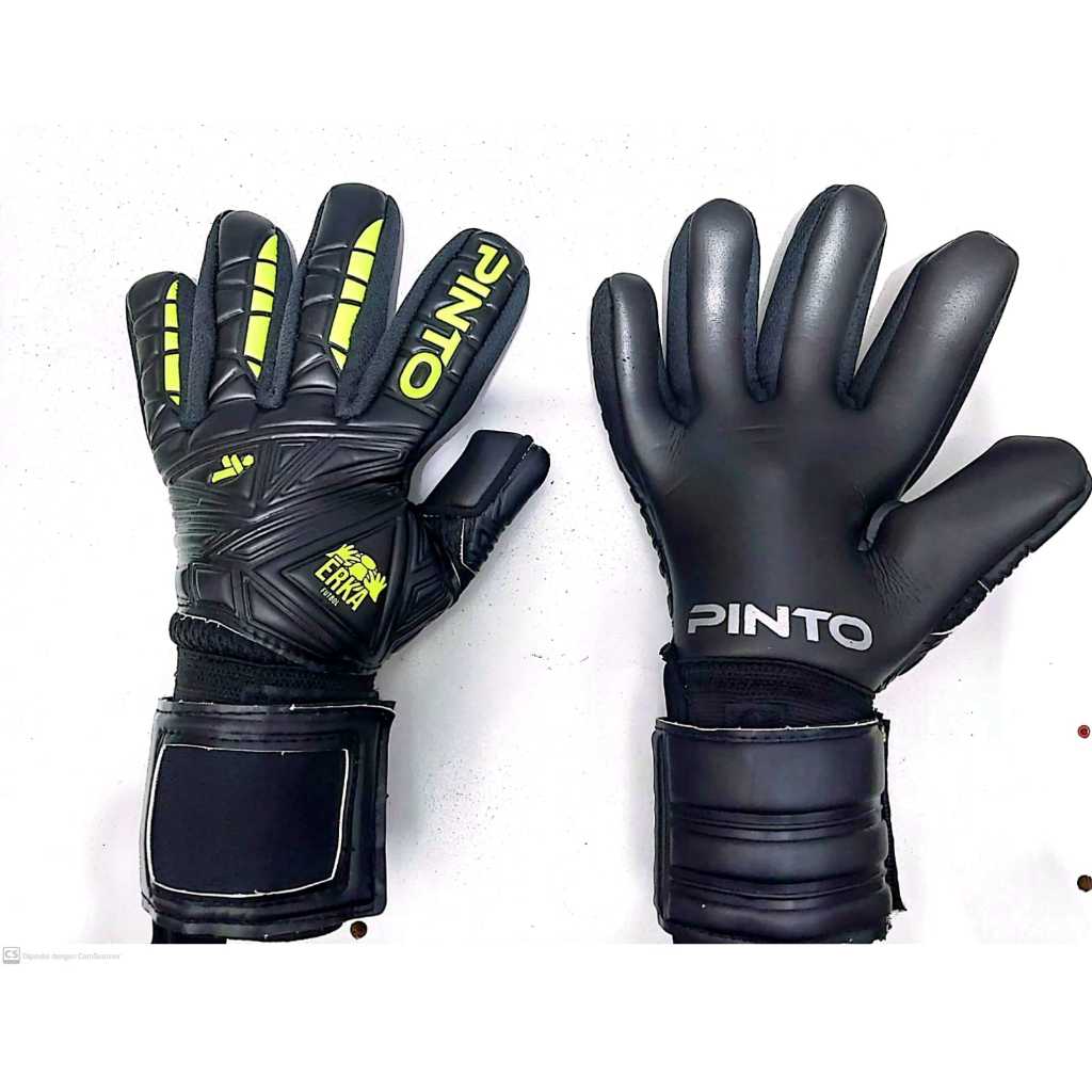 Sarung Tangan Kiper Pinto Erka Black Lime