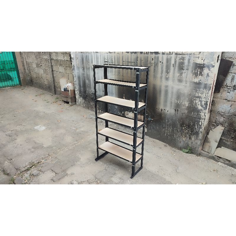 Rak Aquarium 6 susun 60 x 20 / Rak serbaguna / Rak barang / Rak cupang / Rak Sepatu