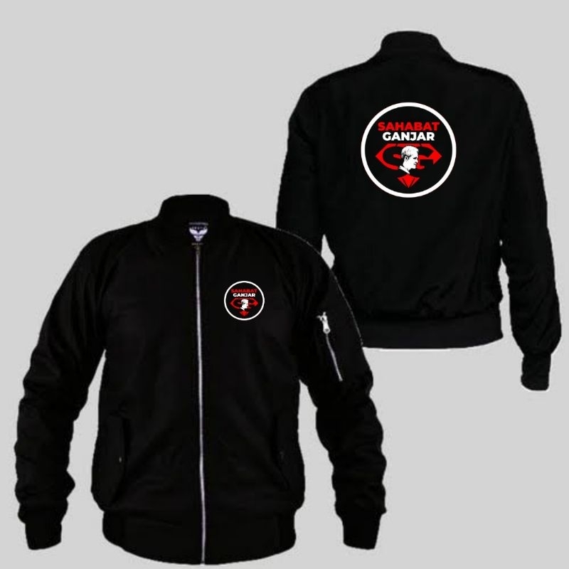 JAKET SAHABAT GANJAR MODEL Bomber