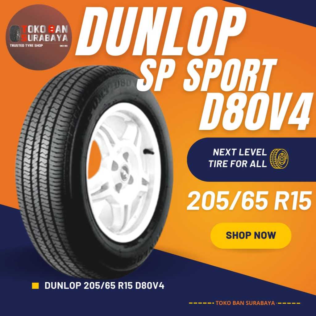 ban Dunlop DL 205/65 R15 205/65R15 20565R15 20565 R15 205/65/15 R15 R 15 SP SPORT D80V4 oem innova