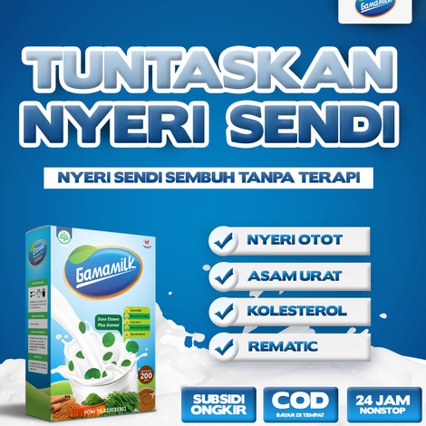 

Harga Termurah Gamamilk Susu Etawa Plus Gamat Rekomendasi Ilmiah Atasi Nyeri Sendi & Tulang 4.8