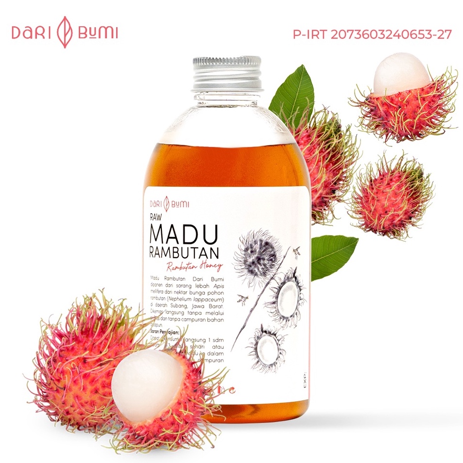 

Paling Popular Dari Bumi Madu Murni Rambutan 350 Gr Raw Honey Premium