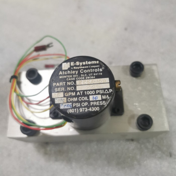 

Unik Solenoid Atchley Controls 225A-109 Servo Valve Murah