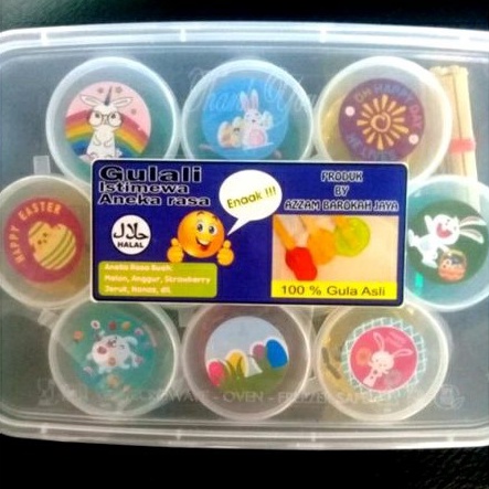 

46 (ISI FULL) Gulali Jadul Murah rasa Aneka Buah 100% Gula Asli 5041