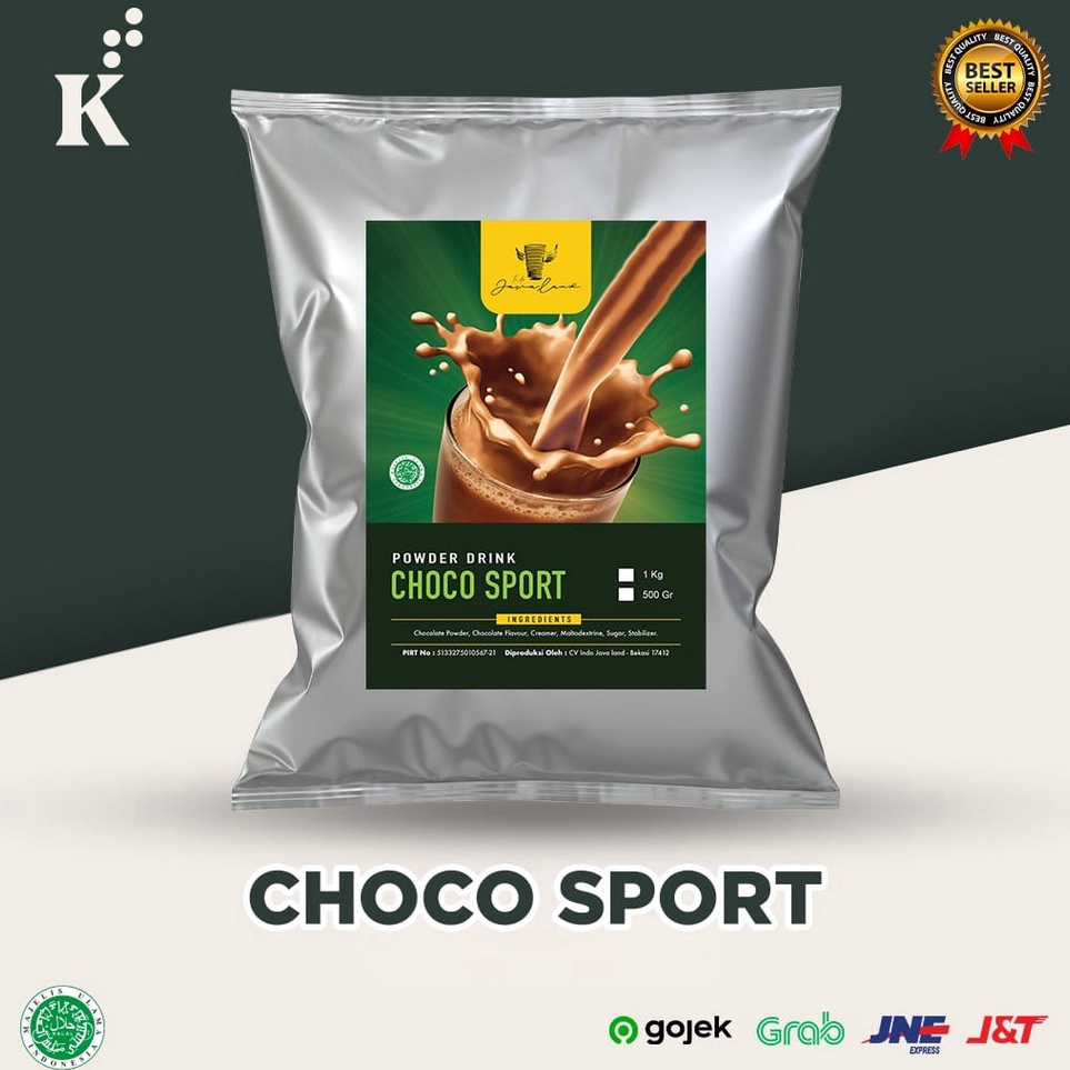 

Best Seller Powder Choco Sport Bubuk Minuman Bubble Drink Javaland 1 kg