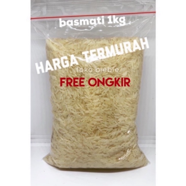 

[✢M62➤] beras basmati berasmati asli india 1kg(premium) [260]