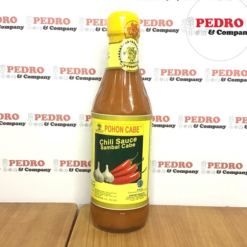 

[W0B] Pohon cabe chili sauce sambal cabe 330ml - botol sedang 10059