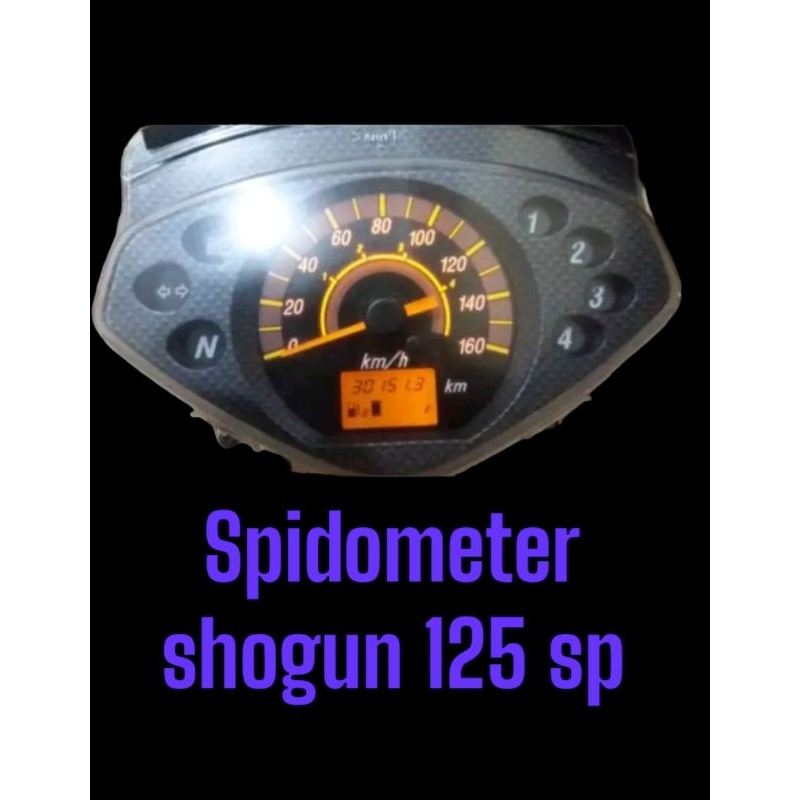 speedometer spidometer shogun 125 sp List carbon ori sgp